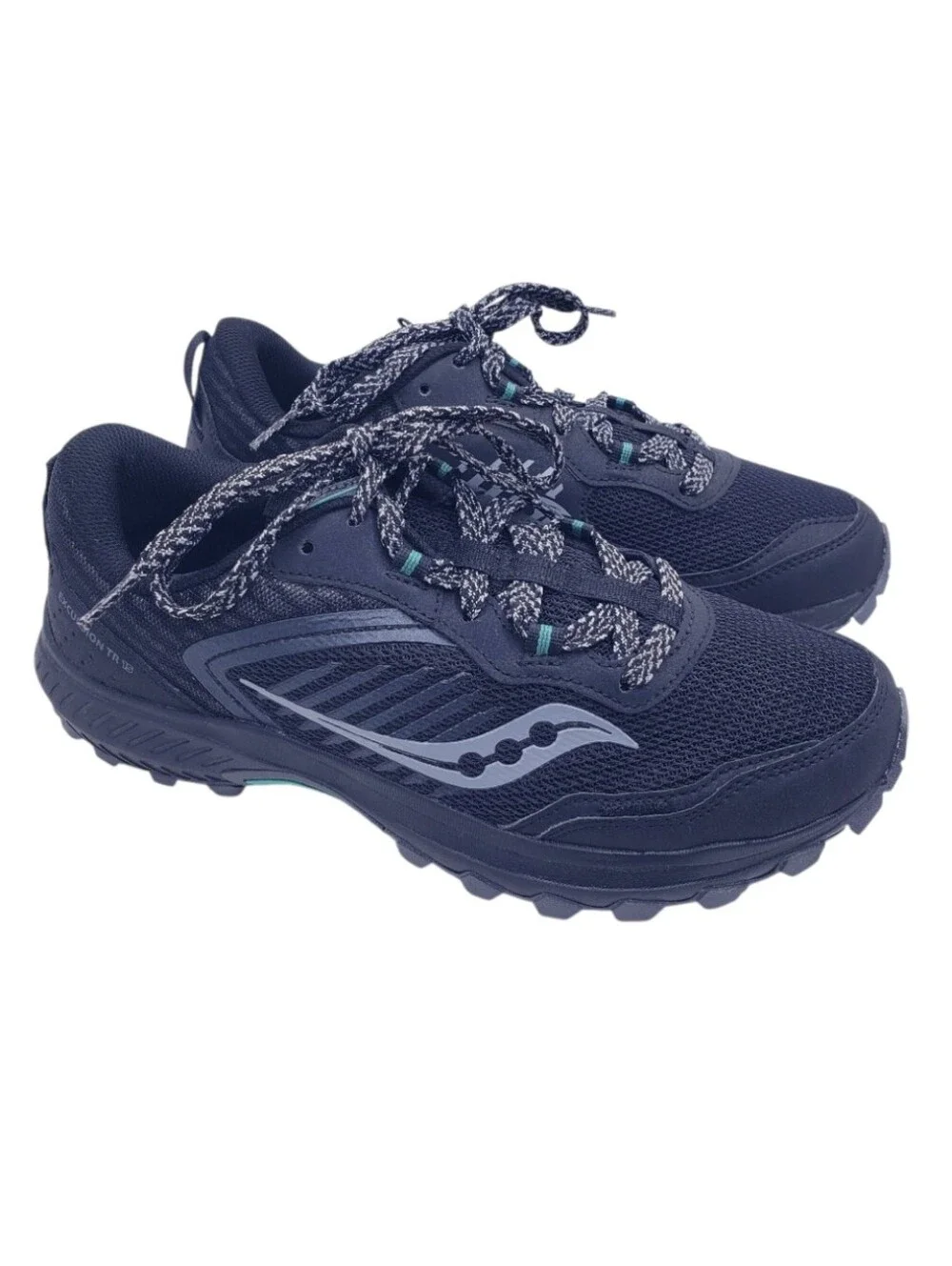 Saucony Black Excursion TR 15 Trail Running Shoes Sneakers Women's Size 10 Wide